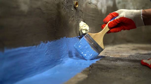 Commercial Vapor Barrier Installation project at a Senoia, GA business property by SJ Waterproofing Pros